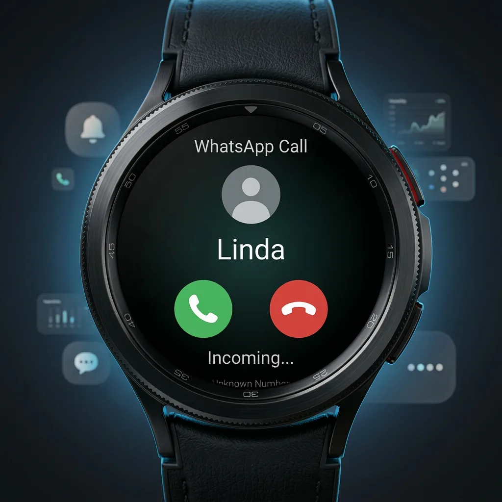 Notification d'appel WhatsApp
